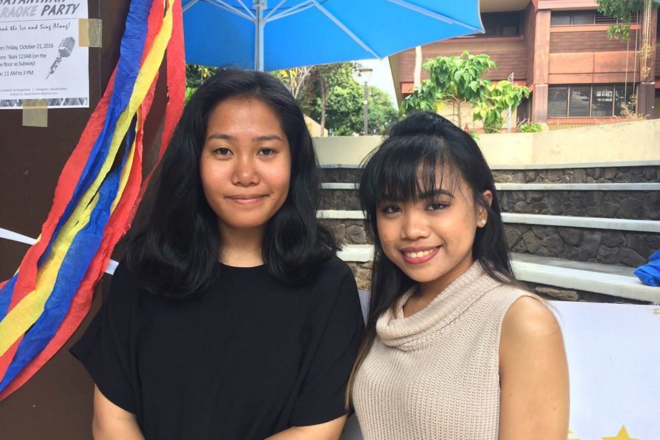 Lara Domogma and Rhea Aninag