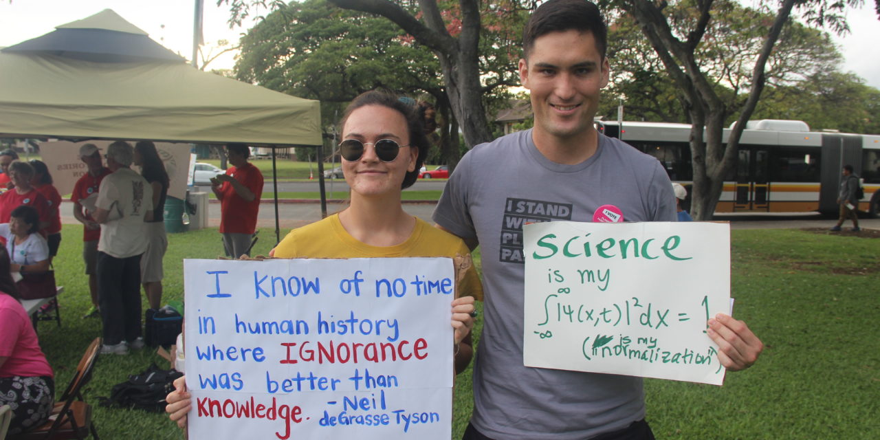 Why I March: Honolulu March for Science