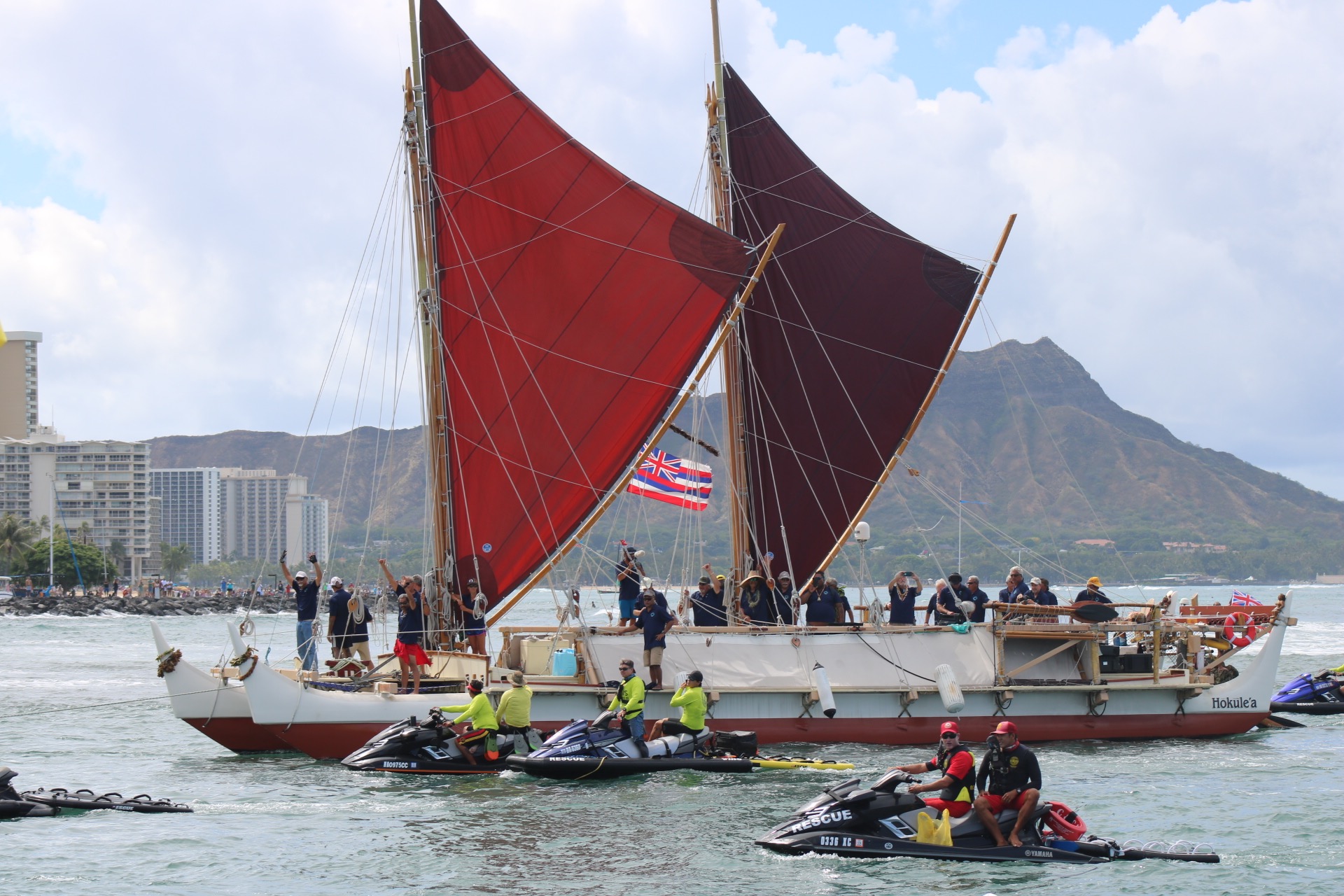 Hōkūleʻa Returns Home After 3-Year Voyage | Kapi‘o News