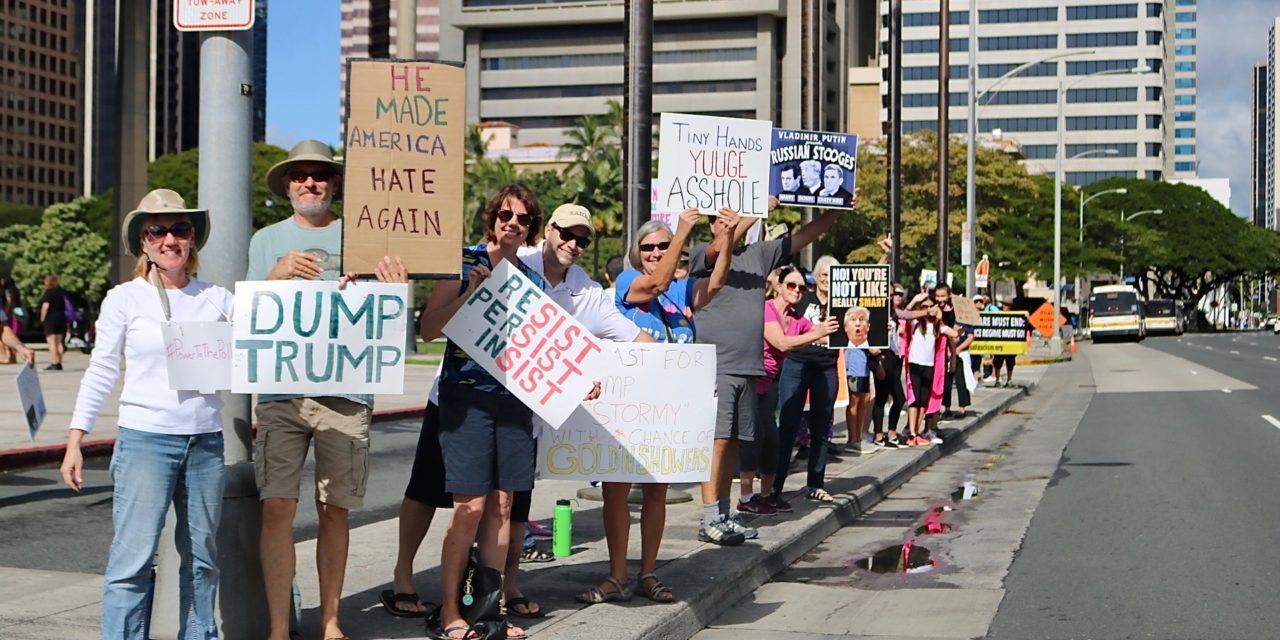 2nd Annual Women’s March Rallied in Honolulu