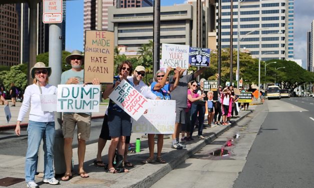 2nd Annual Women’s March Rallied in Honolulu