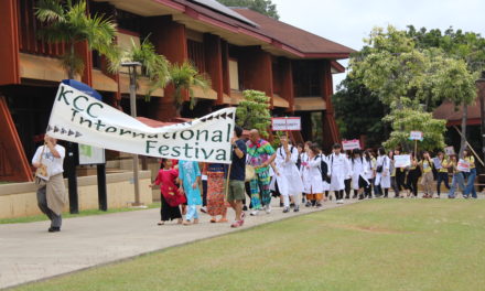 Students March in International Parade of Cultures