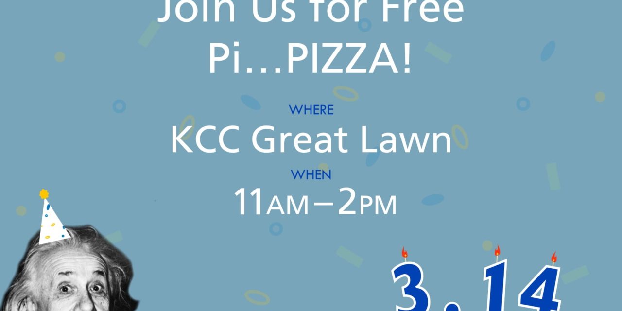 KCC Clubs Collaborate to Host 1st Pi Day