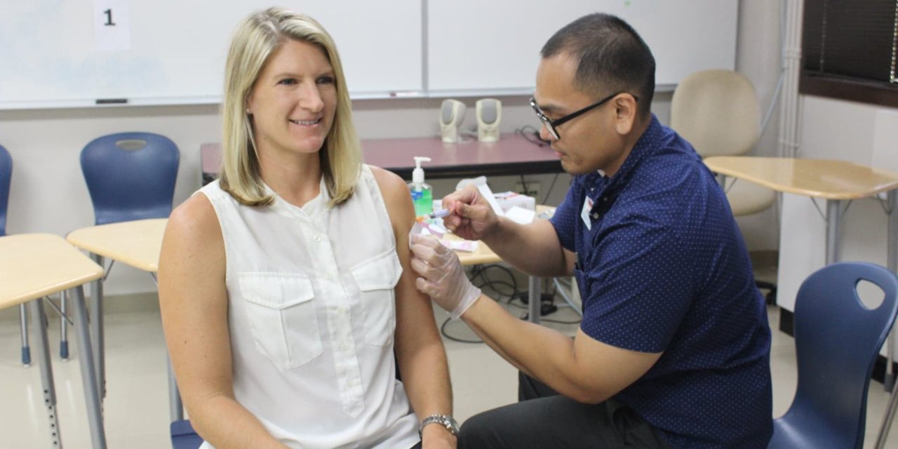 Vaccinations Provided at KCC to Prevent Flu