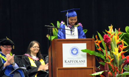 KCC’s Valedictorian Graduates After 10-Year Break from Education