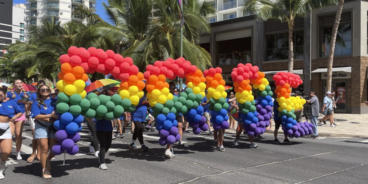 Honolulu Pride Parade Celebrates the LGBTQ+ Community