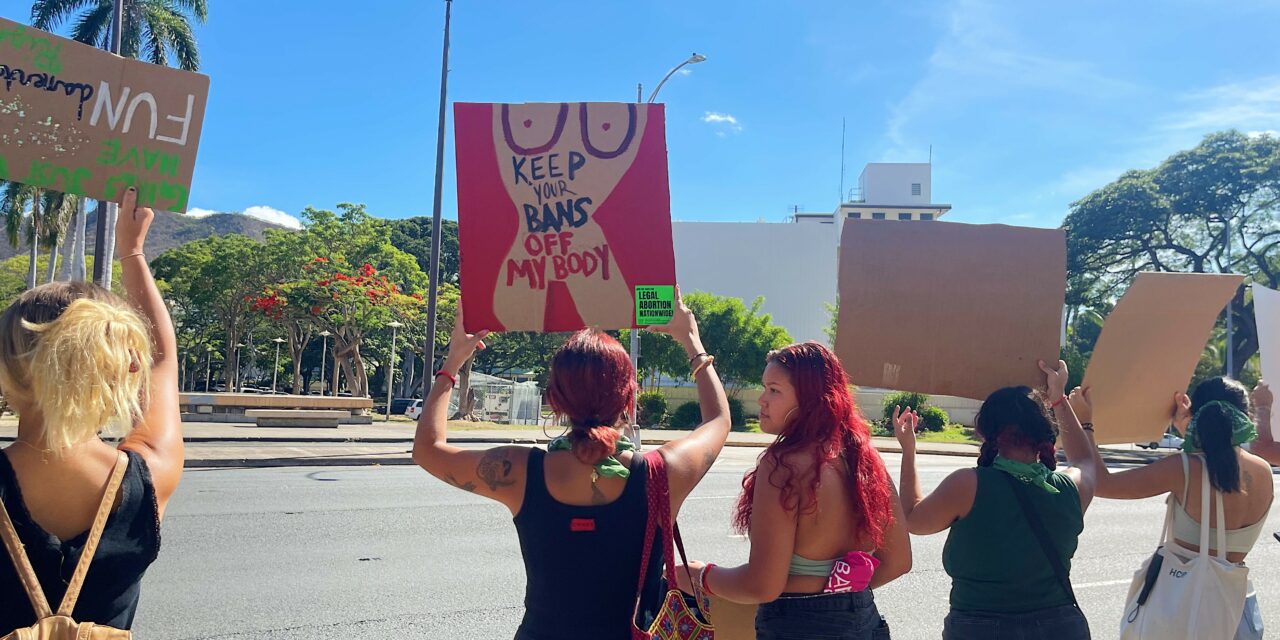Supporters of Abortion Rights Gather in Honolulu